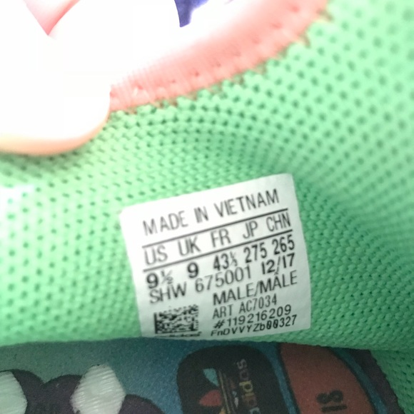 Adidas nmd pw human race Holi festival chalk coral - Picture 3 of 8
